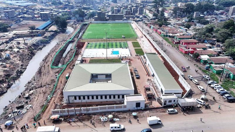 File image of the revamped Kamukunji Grounds in Nairobi.
